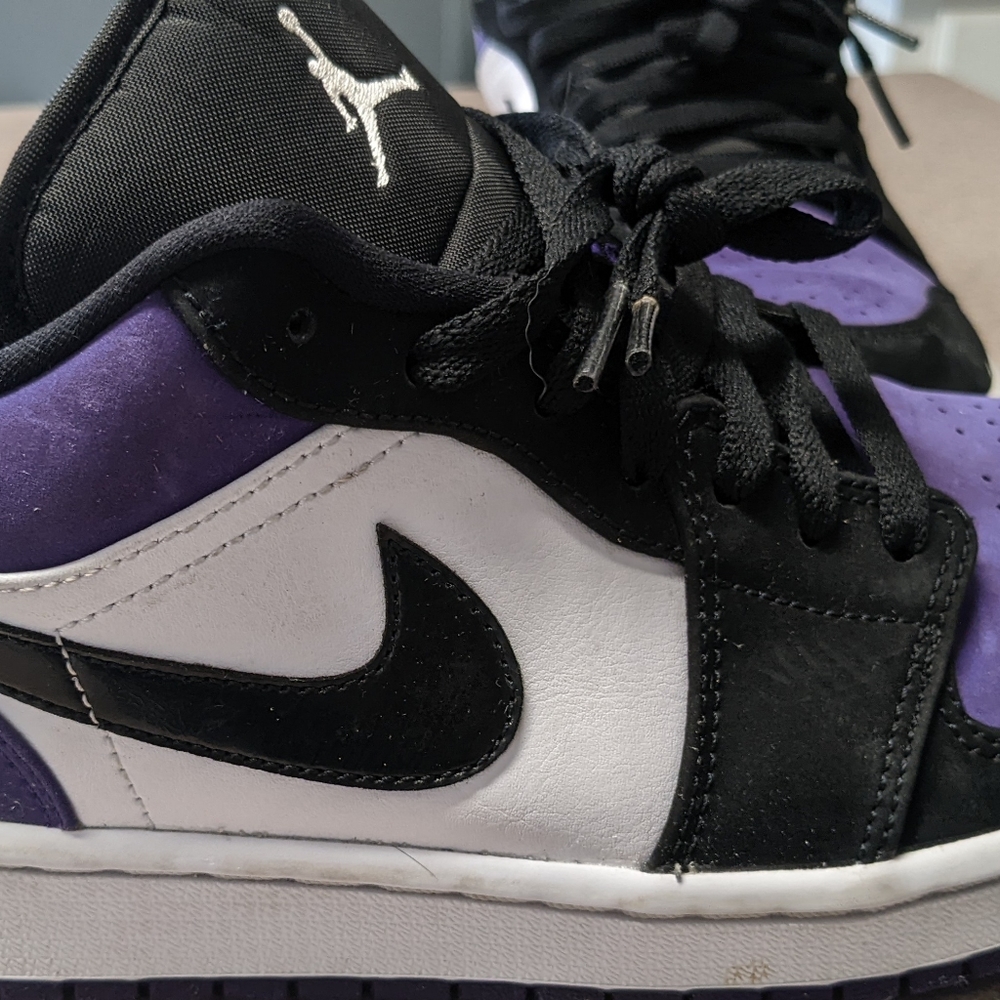 NIKE Air Jordan 1 Low Court Purple